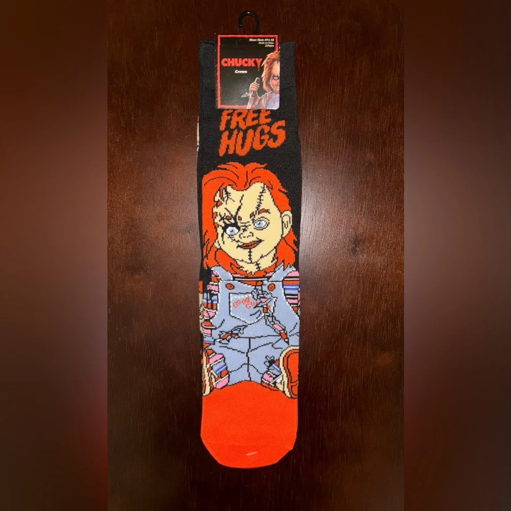 HALLOWEEN NOVELTY CREW SOCKS NWT MEN’S SHOE SIZE 6.5-12
